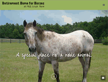 Tablet Screenshot of millcreekfarm.org